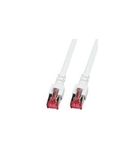 M-CAB Patch cable RJ-45 (M) 1.5m SFTP CAT6 halogen-free, booted, white (3272)