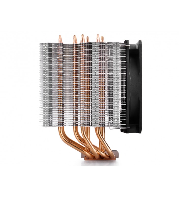 COOLER DeepCool CPU universal, soc. LGA20xx/1366/115x/775 &amp FMx/AMx, Al+Cu, 6x heatpipe, fan 120x20mm, 180W "LUCIFER K2"
