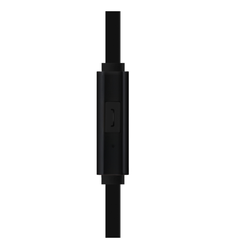 Stereo earphones with flat cable and microphone SEP-4