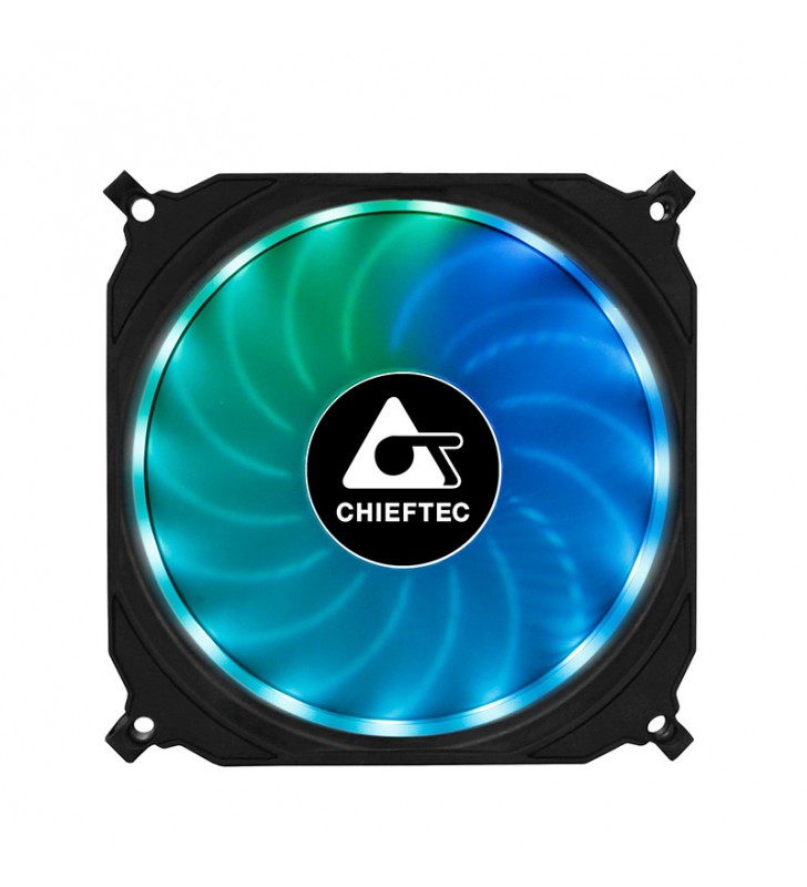CHF CF-3012-RGB Chieftec CF-3012-RGB 3 x RGB carcasa ventilator - 120x120x25mm - 6 pin