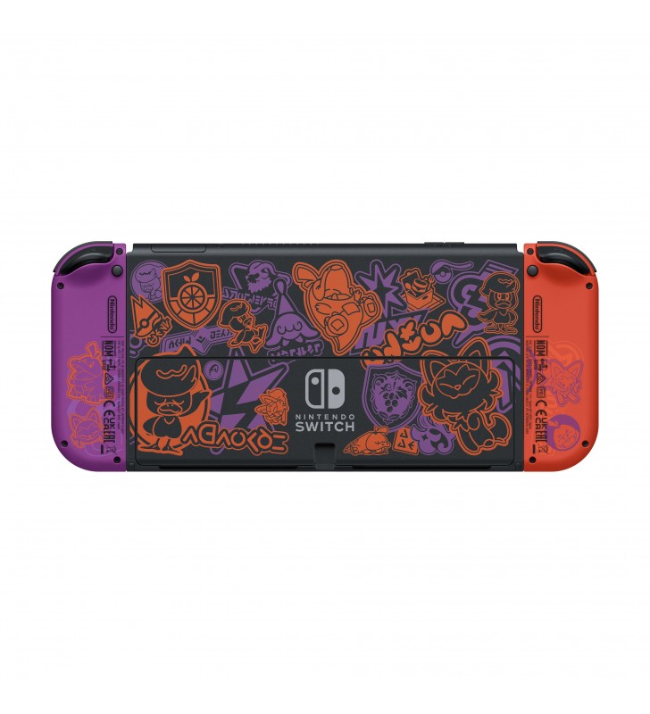 Nintendo Switch Oled Pokémon Scarlet & Violet Edition consolă portabilă de jocuri 17,8 cm (7") 64 Giga Bites Ecran tactil Wi-Fi