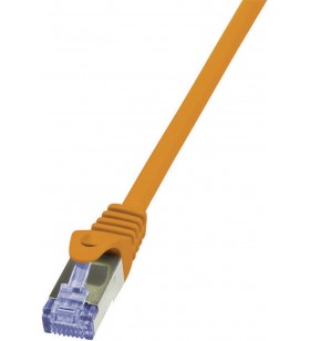 LOGILINK CQ3048S LOGILINK -Patch Cablu Cat.6 S/FTP PIMF PrimeLine 1,5m portocaliu