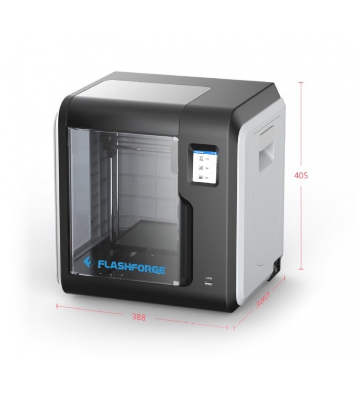 Imprimanta 3D GEMBIRD, FFF cu duza simpla, pt. filament ABS/PLA 1.75mm, max. print 150x150x150mm, grosime 0.05-0.4mm, diam. duza