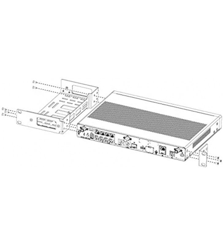 ACS-4220-RM-19 19" Rack Mount Kit For Cisco ISR 4221 with Screws
