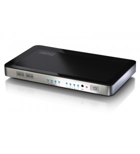 DIGITUS HDMI Video Matrix Switch 4 IN  2 OUT Video frequency 225MHz, max HDMI 1.3b, 1080p