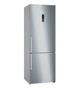 Siemens iQ500 KG49NAICT combină frigorifică De sine stătător 440 L C Din oţel inoxidabil