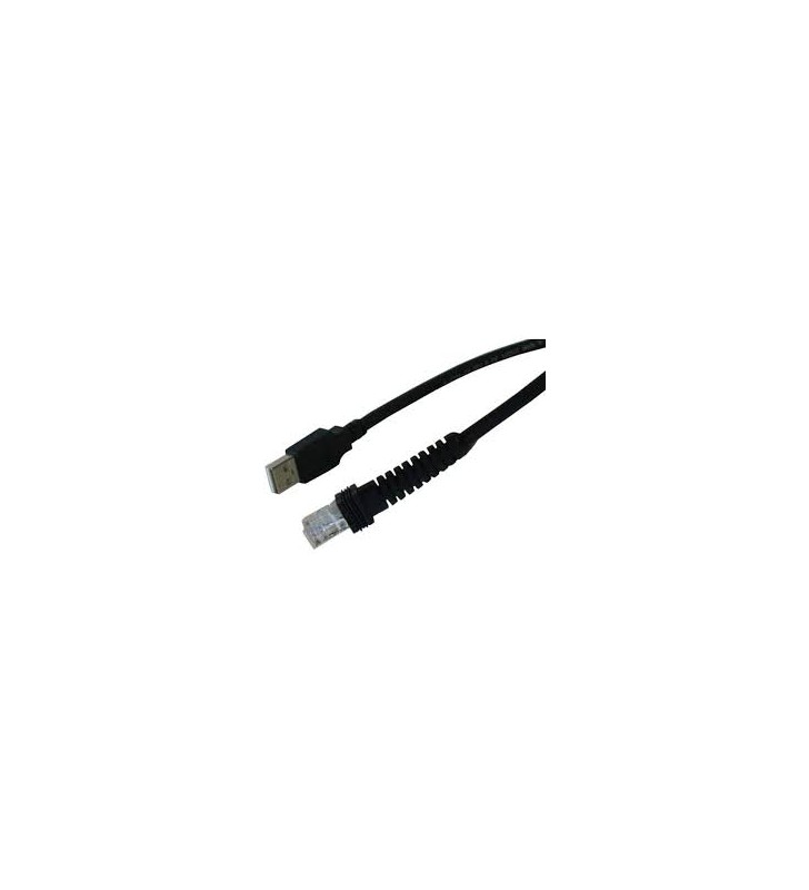8-0734-10 Datalogic USB Cable 6ft For QS6, QS25 & PowerScan Series
