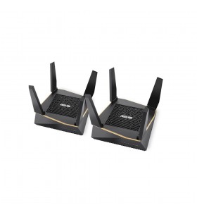 ASUS AiMesh AX6100 router wireless Tri-band (2.4 GHz / 5 GHz / 5 GHz) Gigabit Ethernet Negru