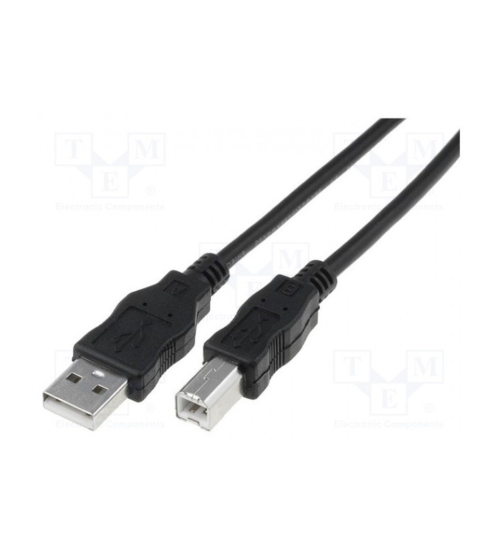 USB 2.0 CONN.CABLE A -B 0.5M/USB 2.0 CONFORM