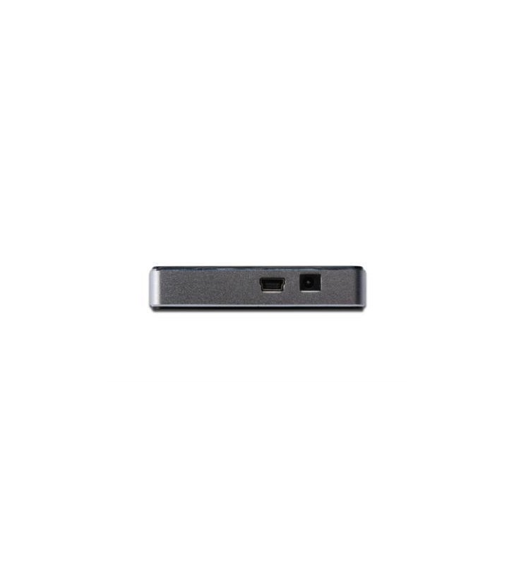 DIGITUS USB 20 HUB 4-PORT/SCHWARZ