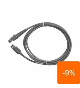 Cable, USB Type A, Straight, External Power, 4.5m/15 ft