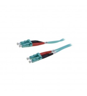 DIGITUS FO patch cord, duplex, LC to LC MM OM3 50/125 µ, 1 m