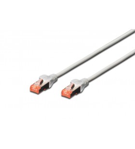 DIGITUS CAT 6 S-FTP patch cord, Cu, LSZH AWG 27/7, length 30 m, color grey