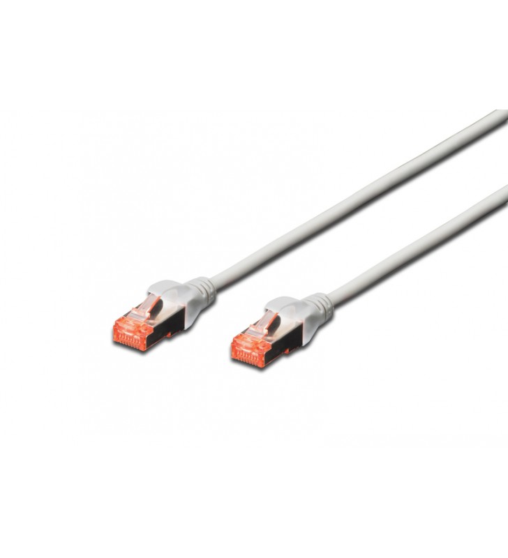 DIGITUS CAT 6 S-FTP patch cord, Cu, LSZH AWG 27/7, length 30 m, color grey