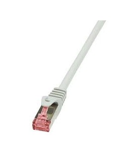 LOGILINK CQ2022S LOGILINK - Cablu Patchcord S/FTP PIMF, CAT6, PrimeLine 0,5m, gri
