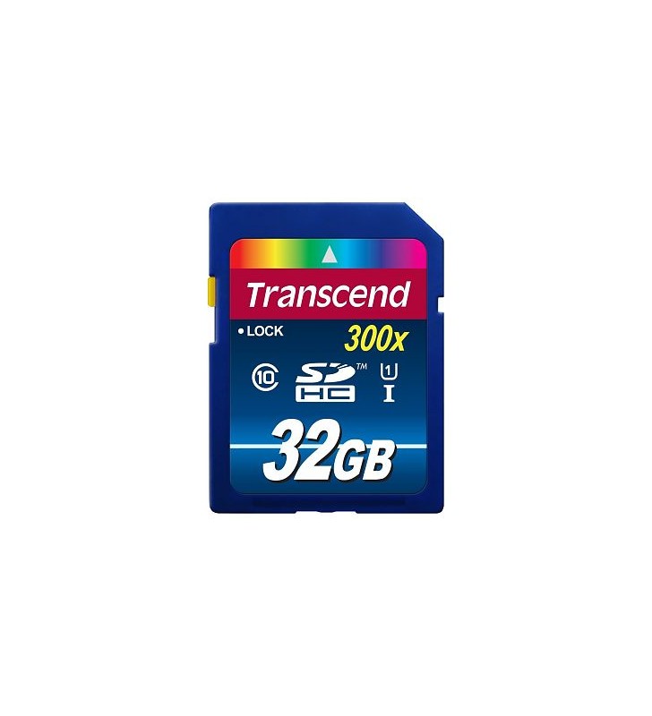 TRANSCEND TS32GSDU1 Transcend - card memorie SDHC 32GB Class10 UHS-I 300x