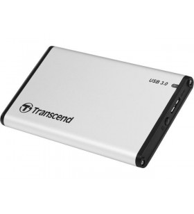 TRANSCEND TS0GSJ25S3 StoreJet 25S3 HDD Case 2.5 USB 3.0 SILVER