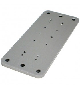 WALL MOUNT PLATE FOR SERIE 400/300/200/100 ALUMINUM