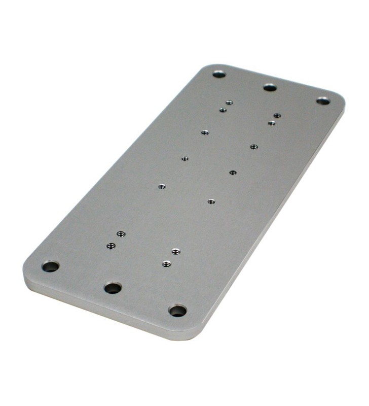 WALL MOUNT PLATE FOR SERIE 400/300/200/100 ALUMINUM