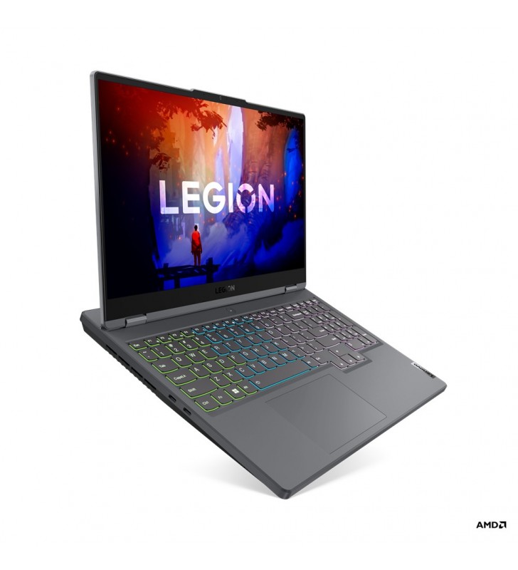 Lenovo Legion 5 6800H Notebook 39,6 cm (15.6") Wide Quad HD AMD Ryzen™ 7 16 Giga Bites DDR5-SDRAM 512 Giga Bites SSD NVIDIA