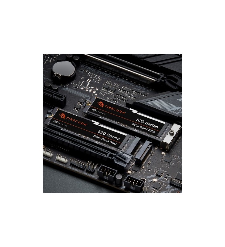 Seagate FireCuda 520 M.2 500 Giga Bites PCI Express 4.0 3D TLC NAND NVMe