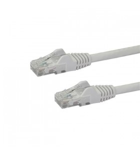 StarTech.com N6PATC50CMWH cabluri de rețea 0,5 m Cat6 U/UTP (UTP) Alb