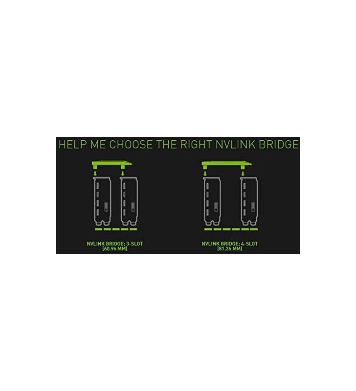 NVIDIA GeForce RTX NVLink Bridge, 4 slot (900-14933-2500-000)