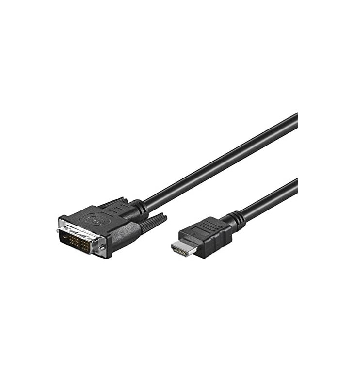 HDMI TO DVI-D 18+1 CABLE 2M/M/M FULL HD BLACK