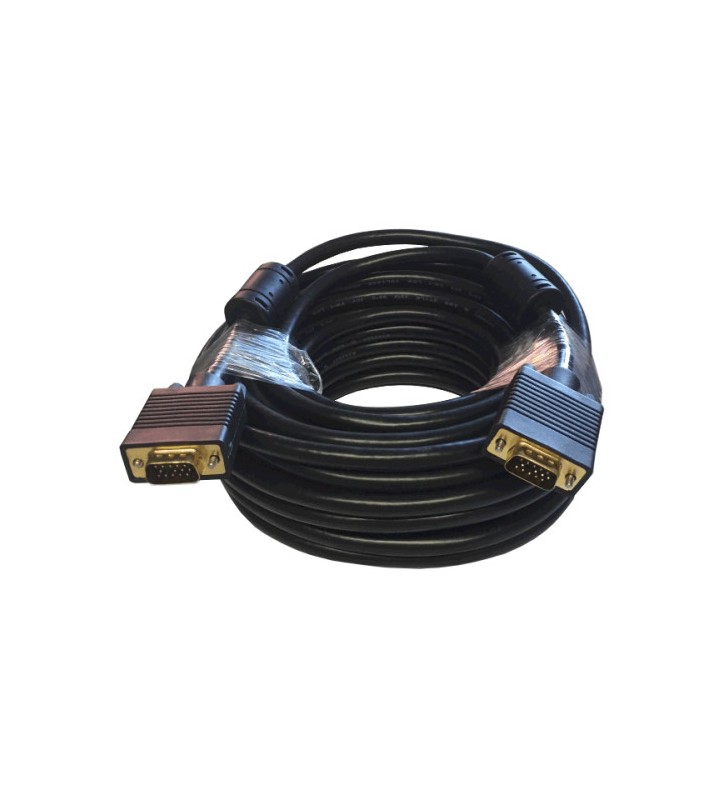 M-Cab 7000516 VGA cable 10 m VGA (D-Sub) Black