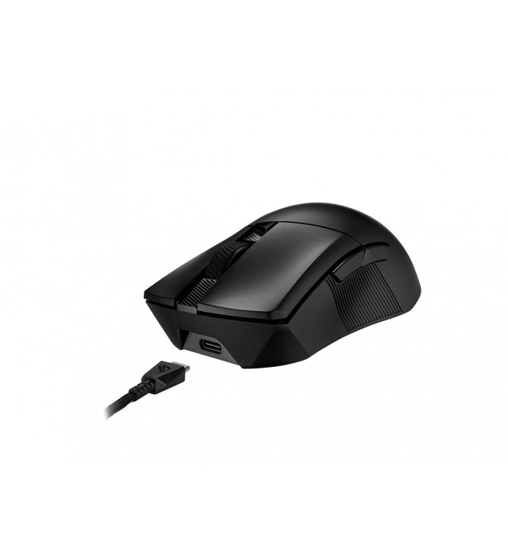 ASUS ROG Gladius III Wireless AimPoint mouse-uri Mâna dreaptă RF Wireless + Bluetooth + USB Type-A Optice 36000 DPI