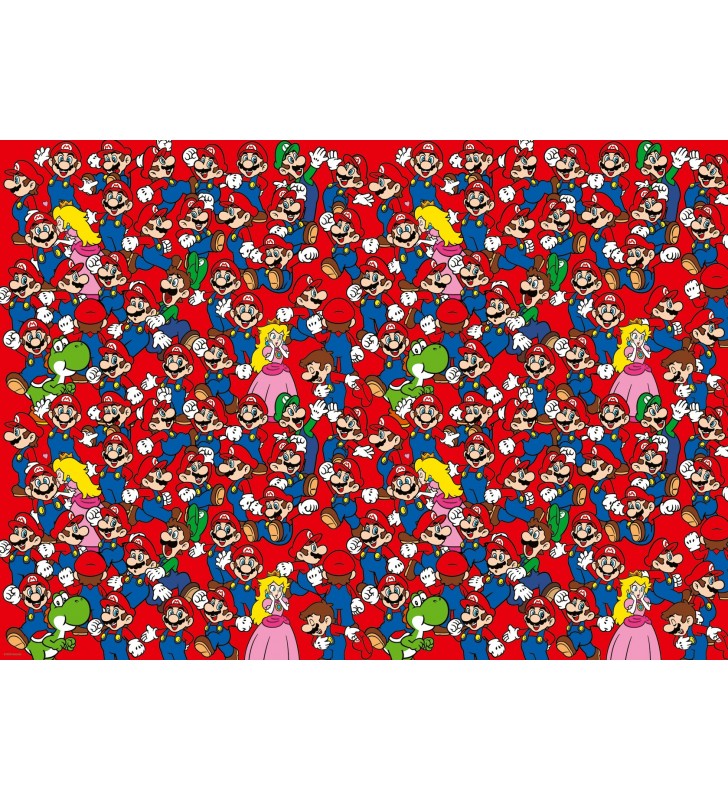 Ravensburger Challenge - Super Mario Puzzle (cu imagine) fierăstrău 1000 buc.