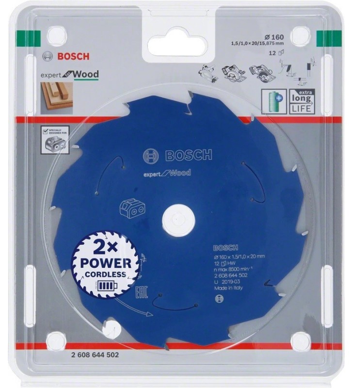 Bosch Expert 2608644502 lame pentru ferăstraie circulare 16 cm 1 buc.