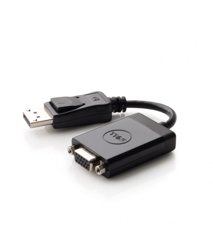 DELL 470-ABEL cabluri prelungitoare cu mufe mamă/tată DisplayPort VGA Negru