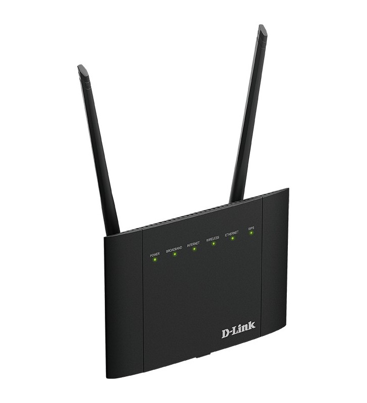 D-Link DSL-3788 router wireless Bandă dublă (2.4 GHz/ 5 GHz) Gigabit Ethernet Negru