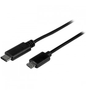 StarTech.com USB2CUB2M cabluri USB 2 m 2.0 USB C Micro-USB B Negru