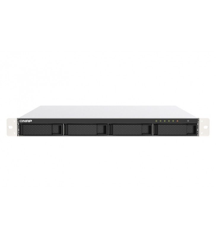 QNAP TS-453DU-RP J4125 Ethernet LAN Cabinet metalic (1U) Negru, Gri NAS
