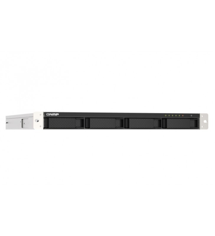 QNAP TS-453DU-RP J4125 Ethernet LAN Cabinet metalic (1U) Negru, Gri NAS
