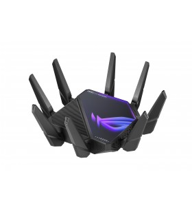 ASUS ROG Rapture GT-AXE16000 router wireless 10 Gigabit Ethernet Tri-band (2.4 GHz / 5 GHz / 6 GHz) Negru