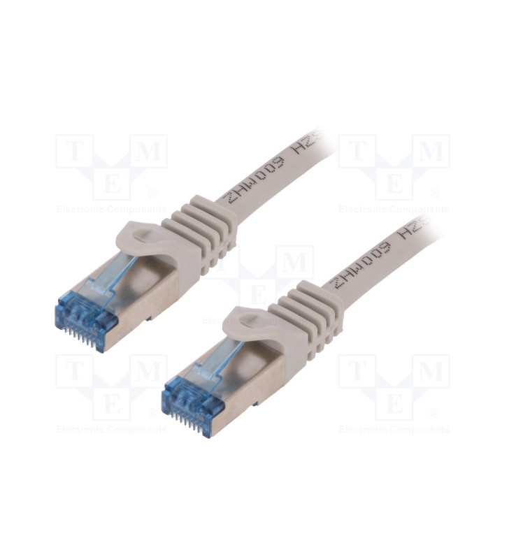 LOGILINK CQ4072S LOGILINK - Cat.6A Patch cable made from Cat.7 raw cable, grey, 5m