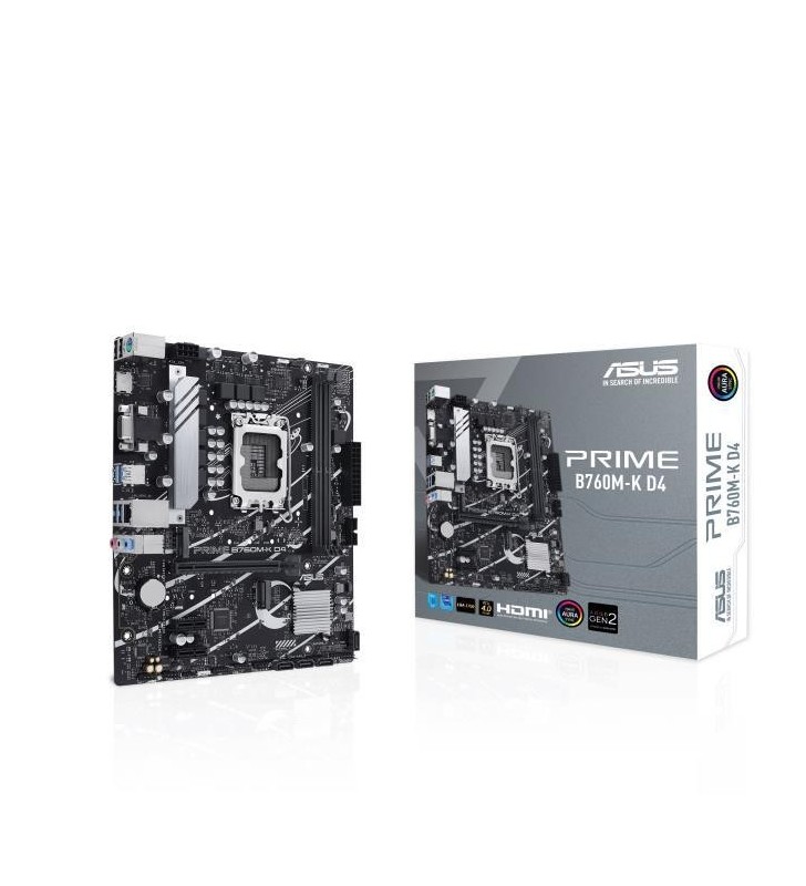 ASUS PRIME B760M-K D4 Intel B760 LGA 1700 micro-ATX