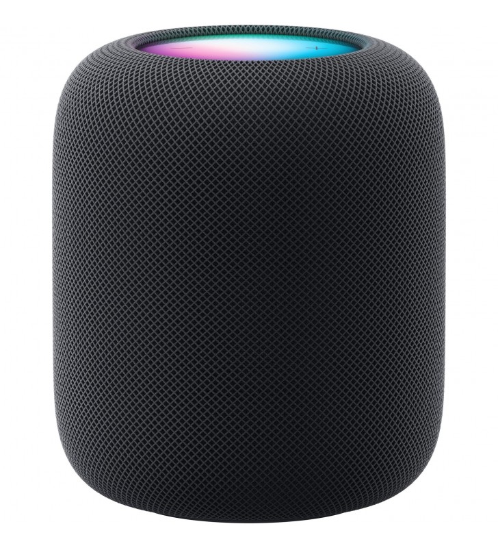 Apple HomePod (a doua generație), difuzoare (negru, Wi-Fi, Bluetooth, Dolby Atmos)