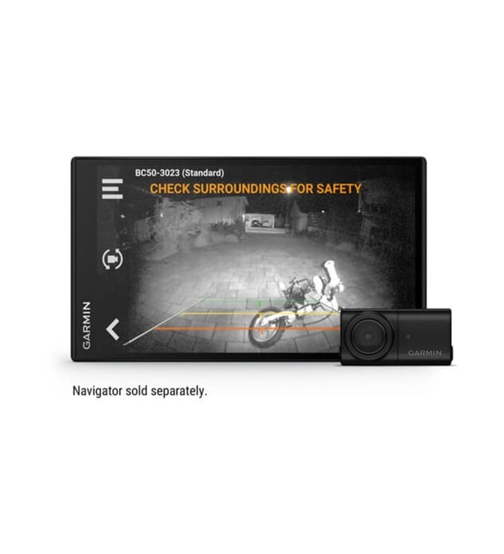 Garmin BC50, camera cu vedere spate (negru, cu tehnologie de vedere pe timp de noapte)