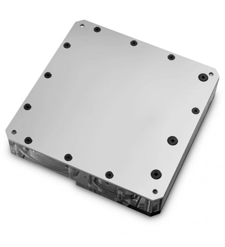 EKWB EK-Quantum Reflection Uni 140 D5 PWM D-RGB - acril, pompă (transparent/argintiu, pentru Lian Li DK-05F și DK-04F sau carcase cu suport de ventilator de 140 mm)