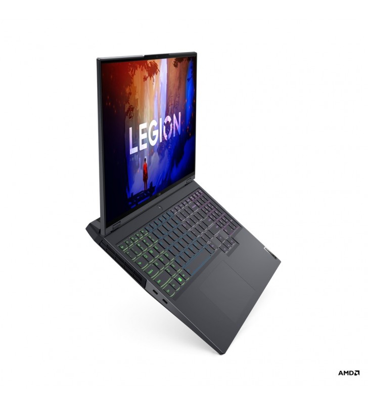 Lenovo Legion 5 Pro 6600H Notebook 40,6 cm (16") WQXGA AMD Ryzen™ 5 16 Giga Bites DDR5-SDRAM 1000 Giga Bites SSD NVIDIA GeForce