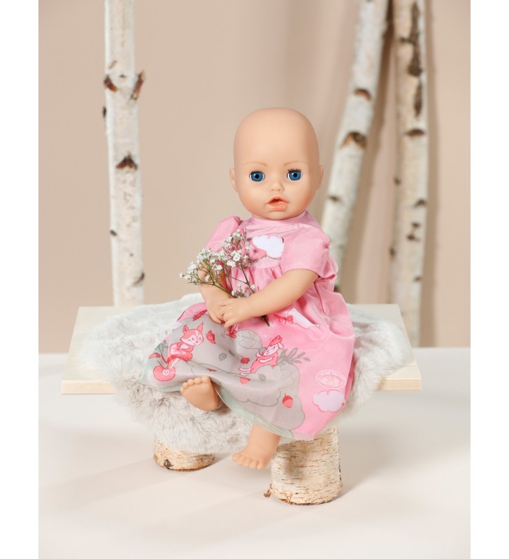 Baby Annabell Dress pink 43cm Rochie păpușă