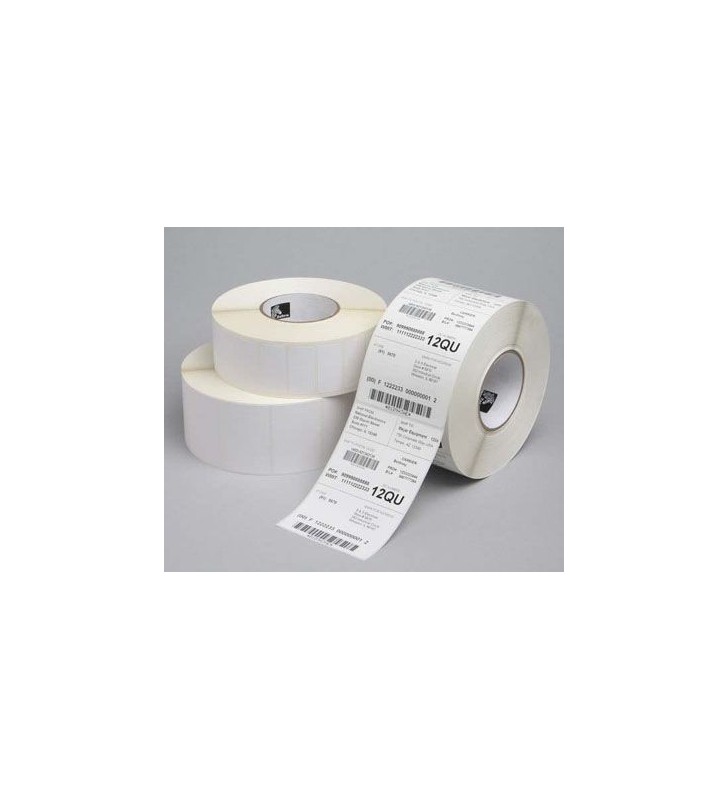 Label, Paper, 102x38mm Thermal Transfer, Z-Select 2000T, Coated, Permanent Adhesive, 76mm Core