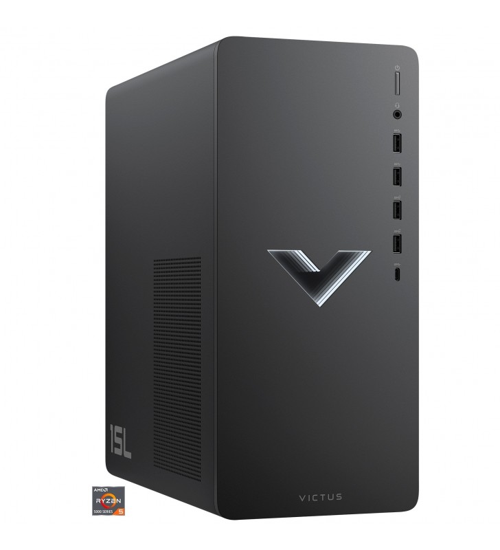PC de gaming desktop Victus by HP 15L Gaming (negru, Windows 11 Home pe 64 de biți)