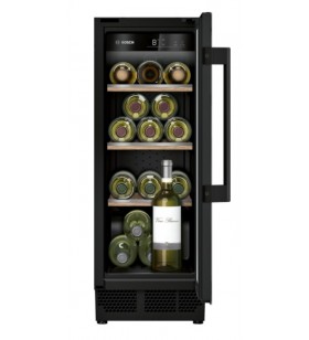 Bosch KUW20VHF0 răcitoare pentru vin Răcitoare pentru vin cu compresor Pe blat Negru 21 sticlă(sticle)