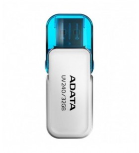 MEMORY DRIVE FLASH USB2 64GB/WHITE AUV240-64G-RWH ADATA