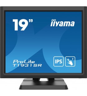 iiyama ProLite T1931SR-B6 monitoare LCD 48,3 cm (19") 1280 x 1024 Pixel SXGA Ecran tactil Multi-gestual Negru